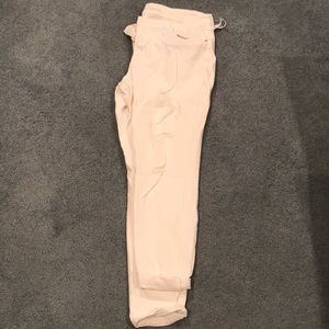 NWT Old Navy white distressed skinny jeans